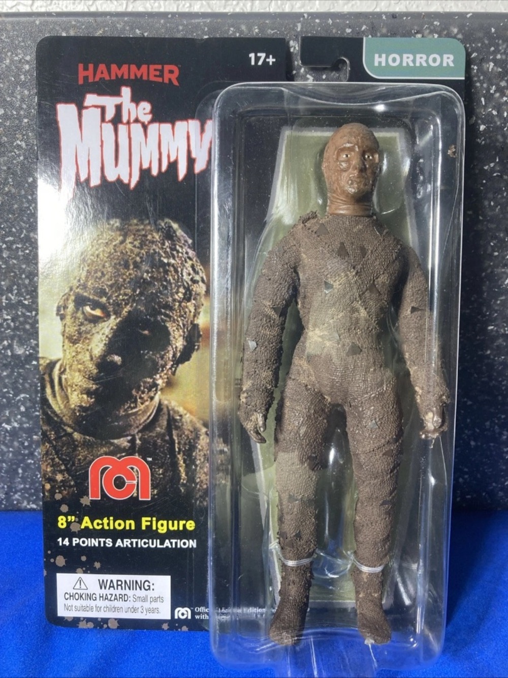 MEGO The Mummy Action Figure – Beige and Black Packaging Art